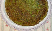 Recipe For Lentil  and Ground Meat Kuku